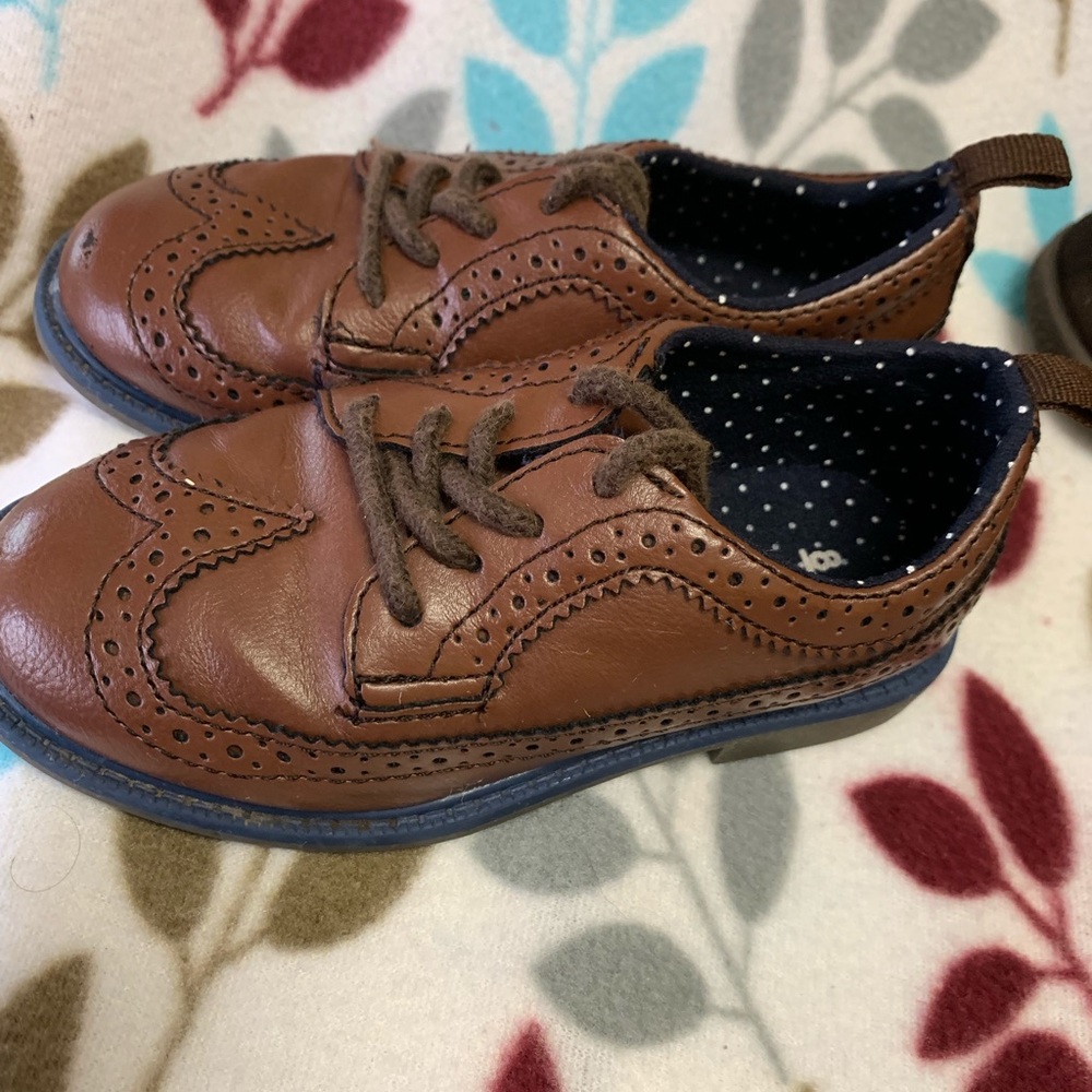Boys Brown Dress Shoe- Carter’s